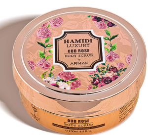 Hamidi Luxury Rose Oud Body Scrub250ml